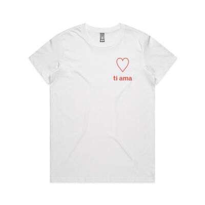 Ti Ama Maple Women's Tee Design 1 Thumbnail