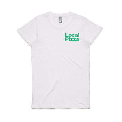 Local Pizza Women's Maple Tee - Pizza Dog  Thumbnail